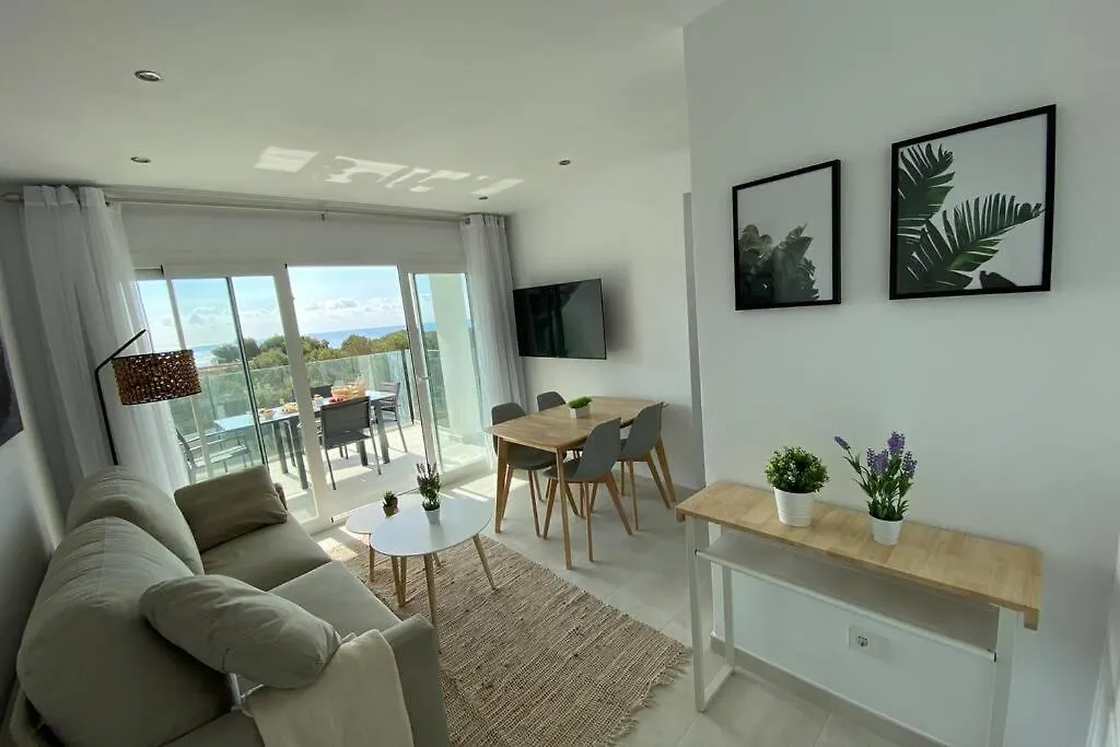 Sea View Apartment 6D With Pool In Canamel Beach Capdepera